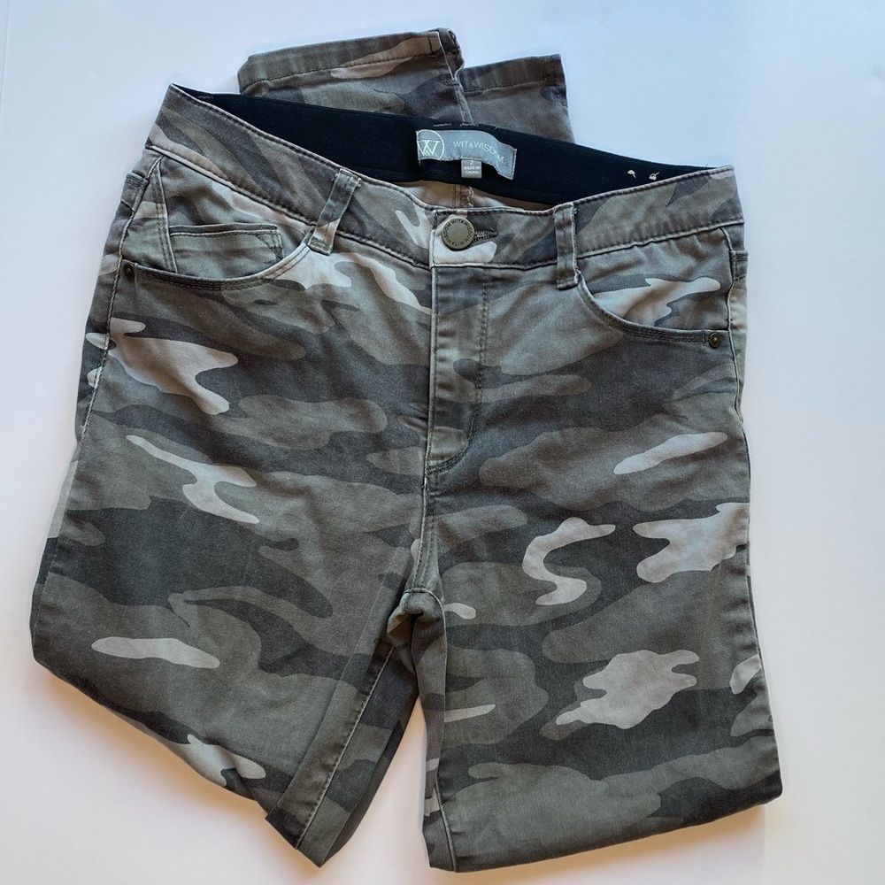 Wit and Wisdom Womens Camo Jeans